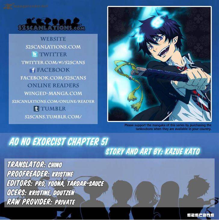 Ao No Exorcist Chapter 51 Page 35