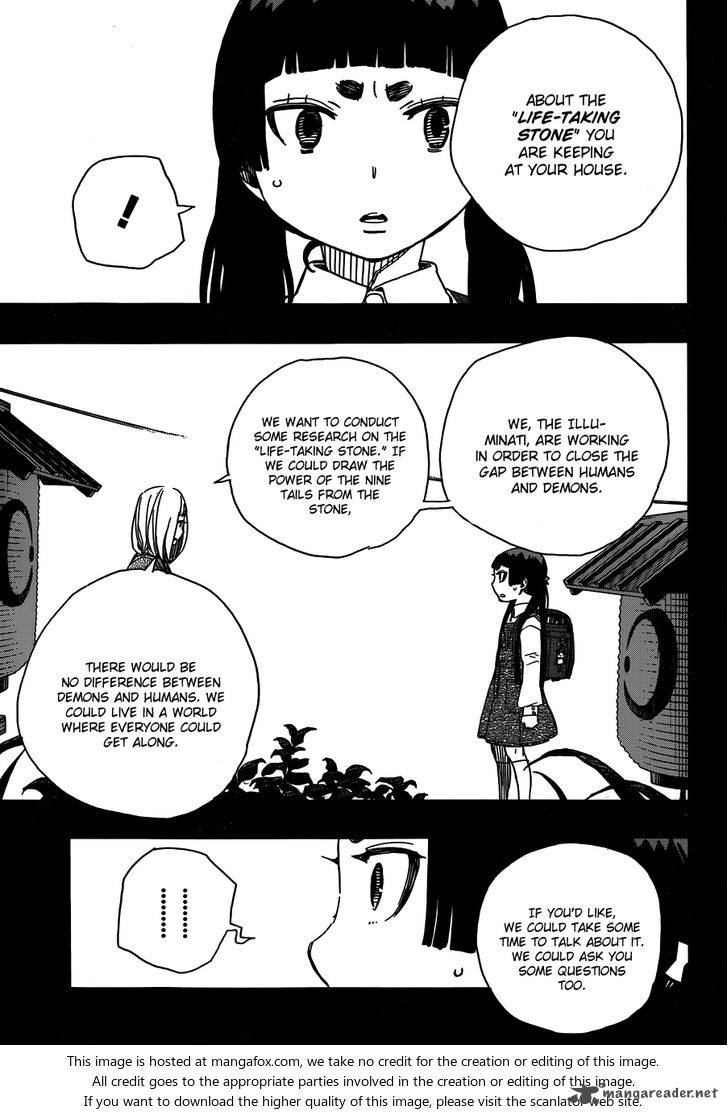 Ao No Exorcist Chapter 52 Page 20