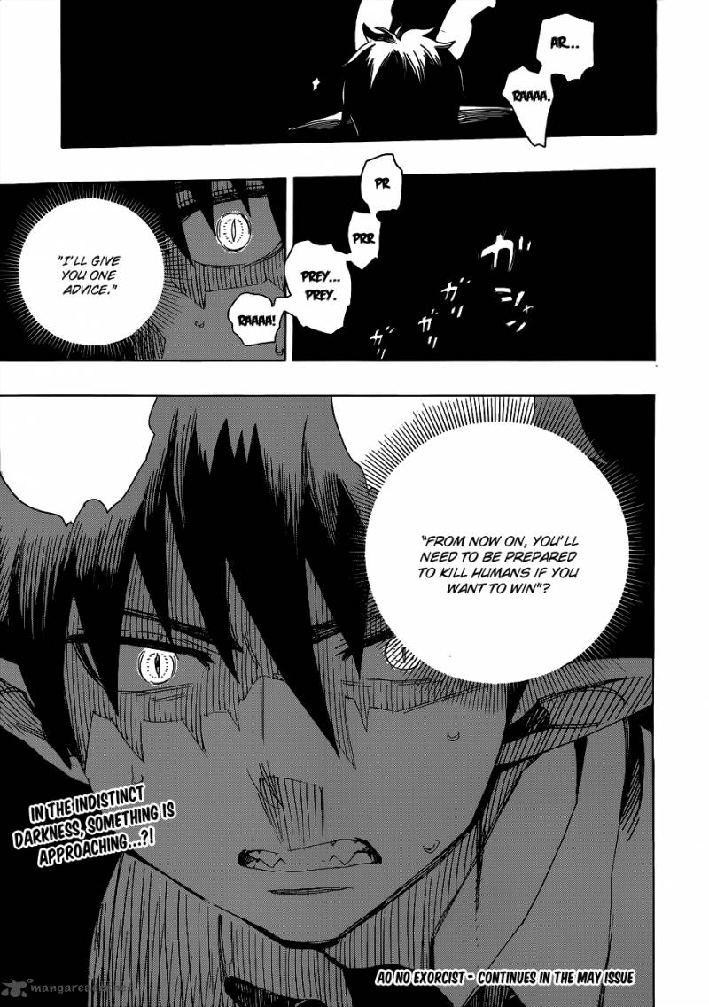 Ao No Exorcist Chapter 55 Page 36