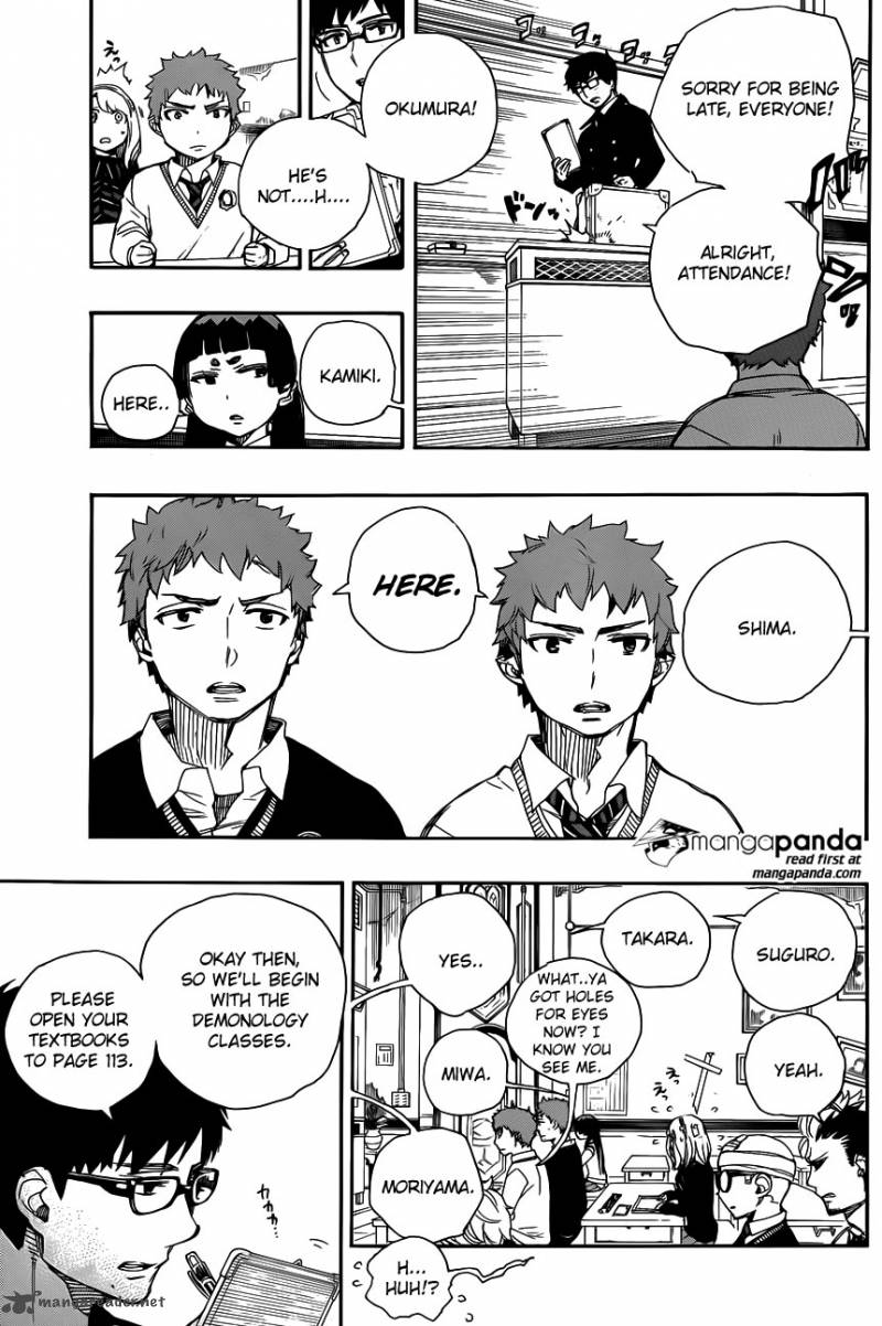 Ao No Exorcist Chapter 65 Page 21