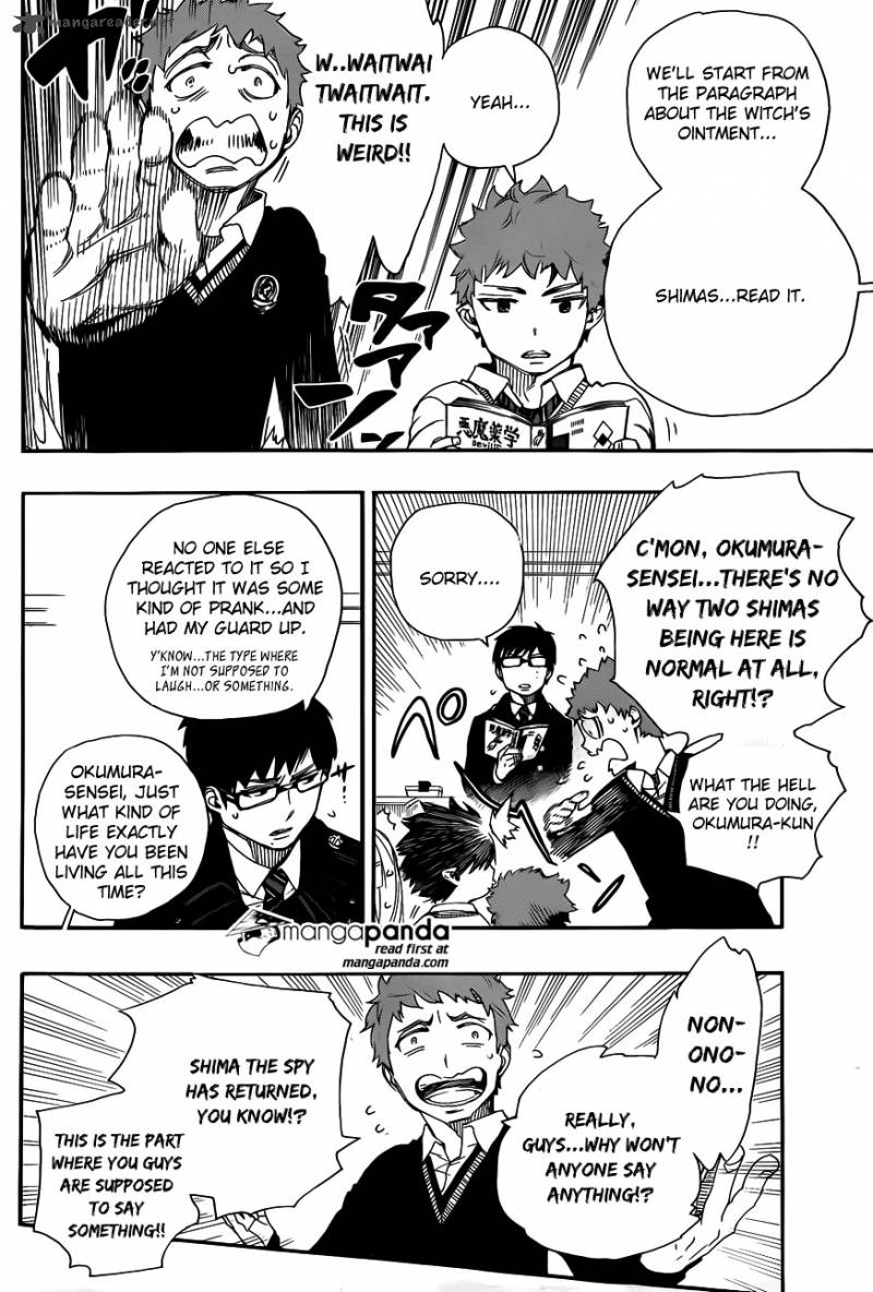 Ao No Exorcist Chapter 65 Page 22
