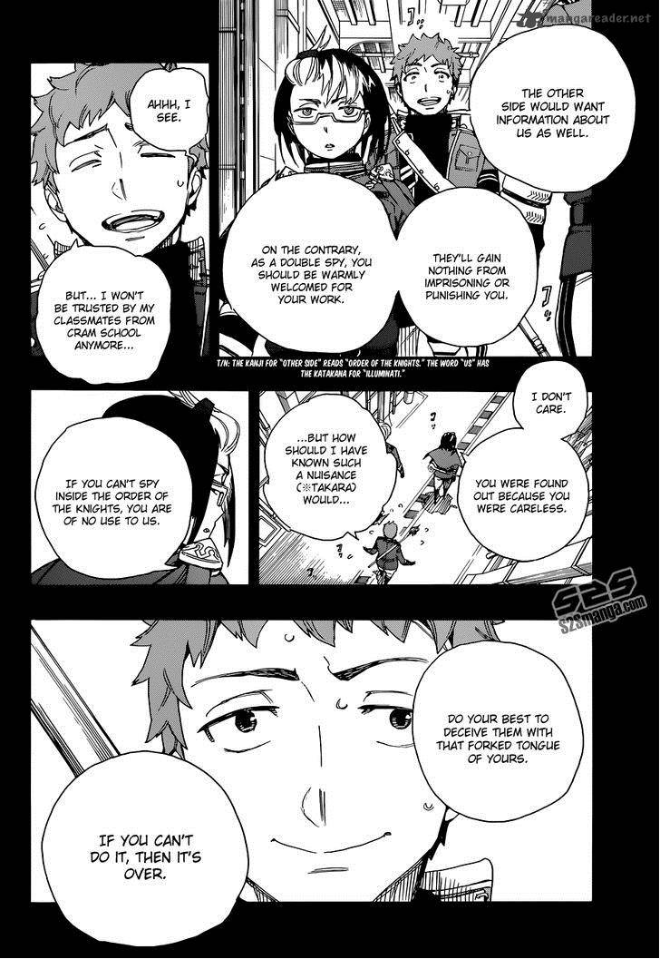 Ao No Exorcist Chapter 66 Page 11