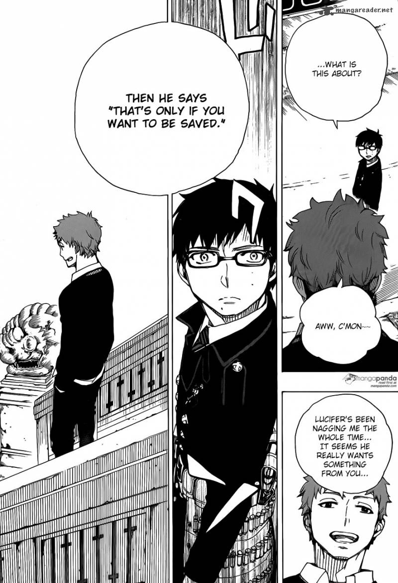 Ao No Exorcist Chapter 67 Page 6