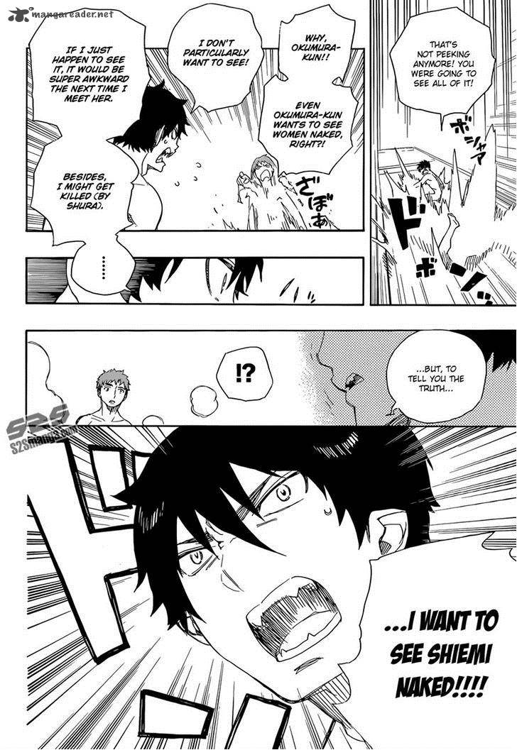 Ao No Exorcist Chapter 68 Page 25