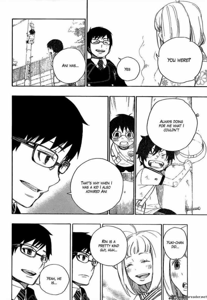 Ao No Exorcist Chapter 7 Page 20