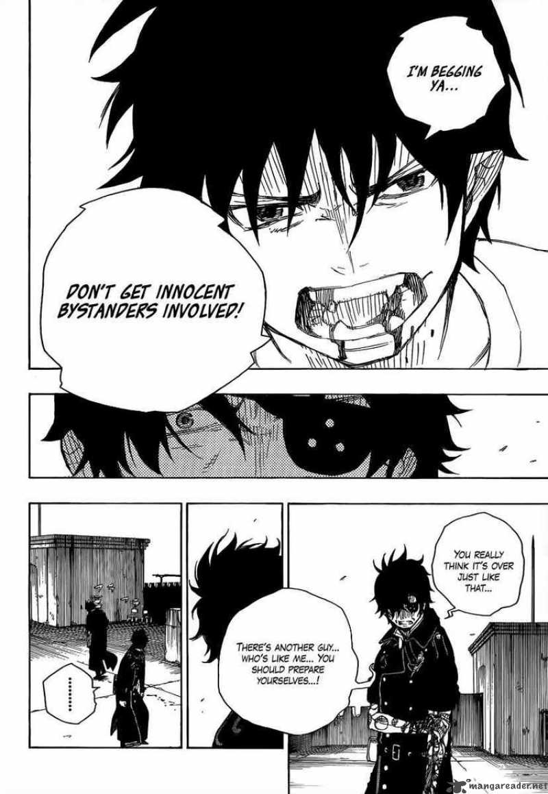 Ao No Exorcist Chapter 7 Page 38