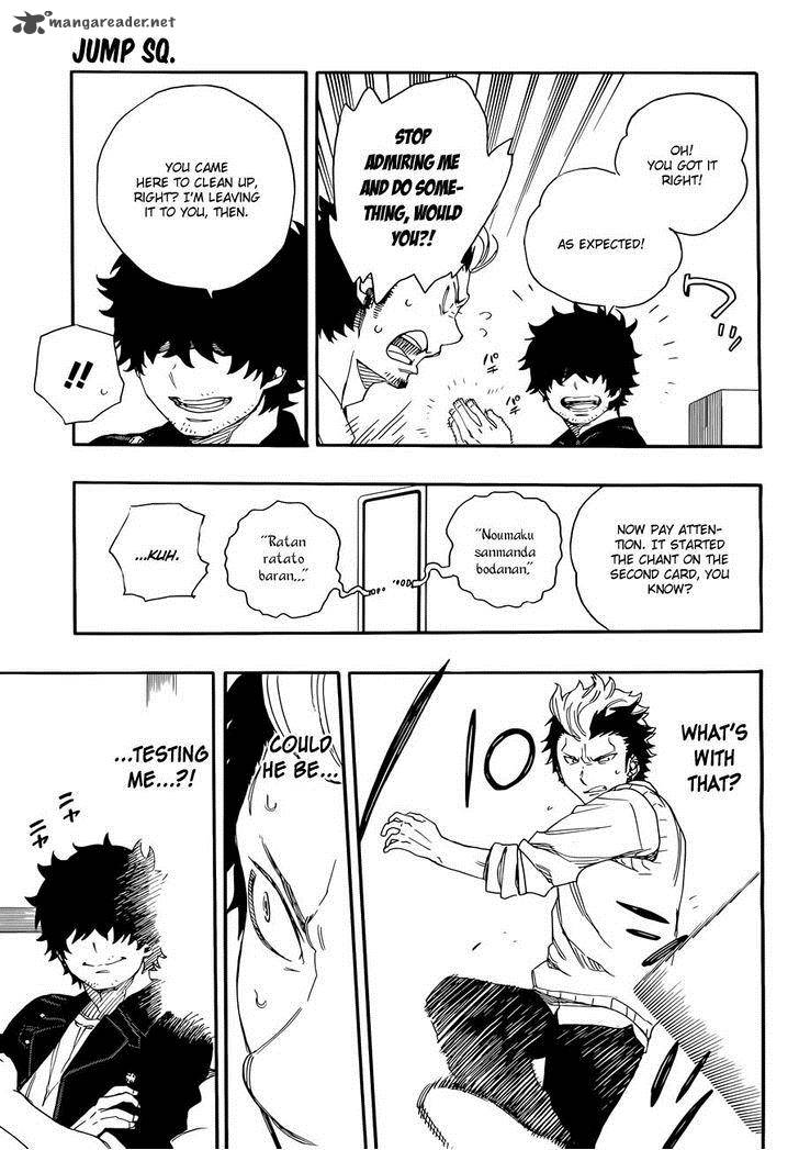 Ao No Exorcist Chapter 71 Page 22