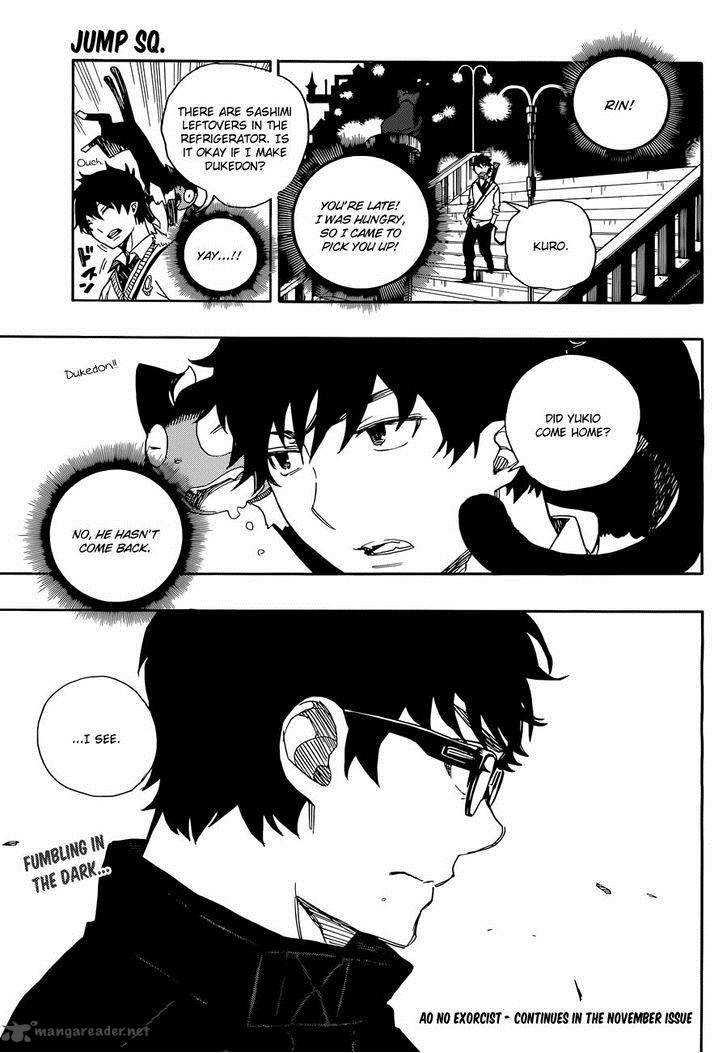 Ao No Exorcist Chapter 71 Page 36