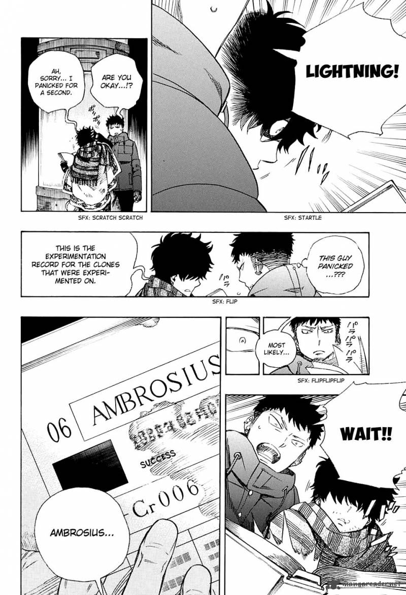 Ao No Exorcist Chapter 86 Page 9