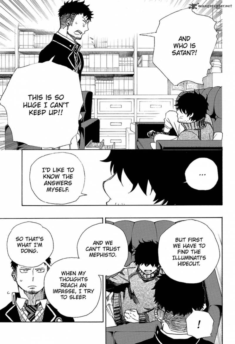Ao No Exorcist Chapter 88 Page 25