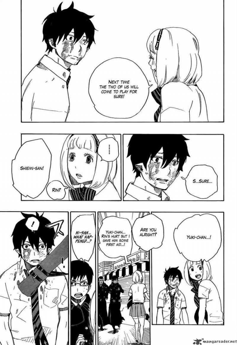 Ao No Exorcist Chapter 9 Page 41