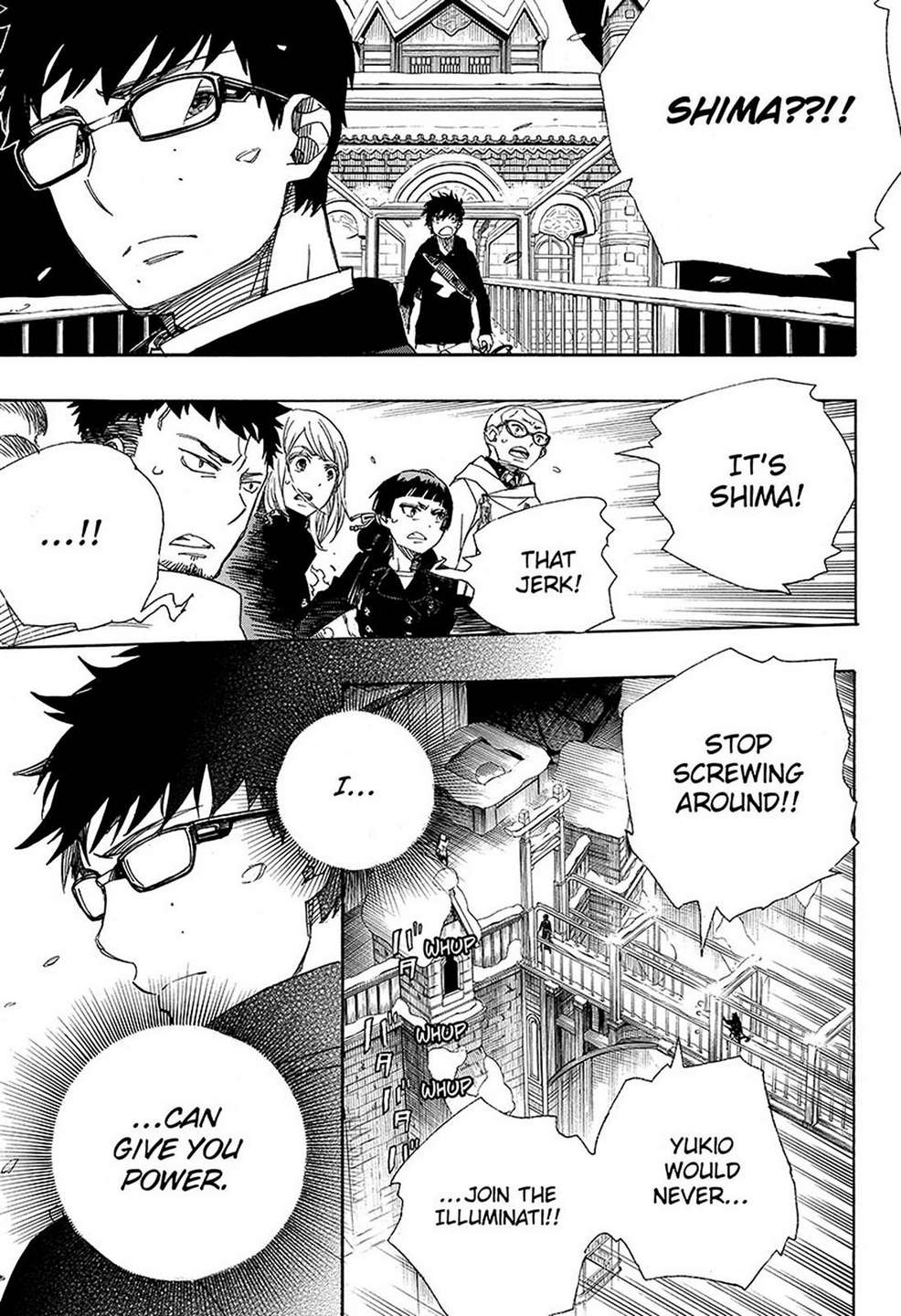 Ao No Exorcist Chapter 96 Page 14