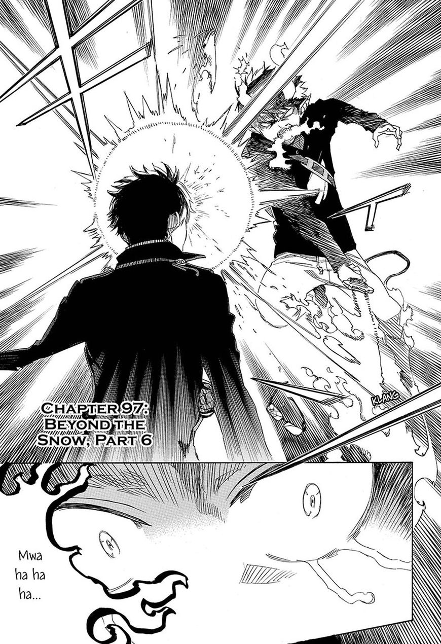 Ao No Exorcist Chapter 97 Page 1