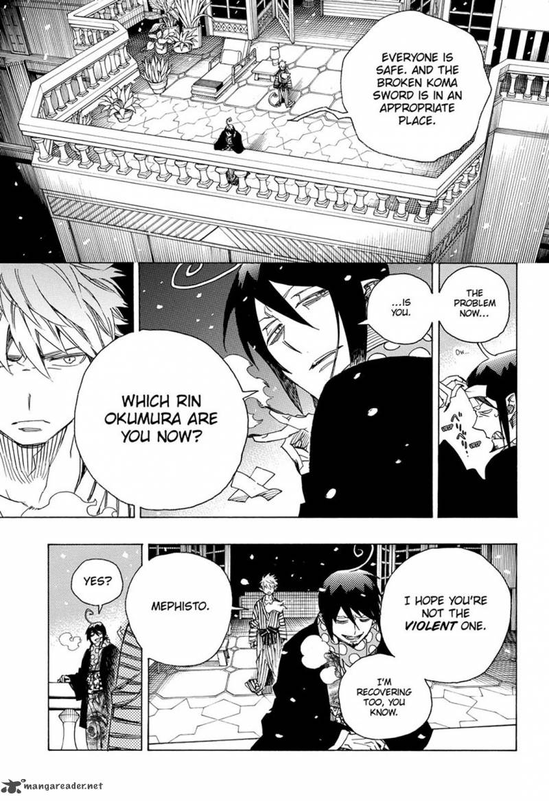 Ao No Exorcist Chapter 98 Page 30