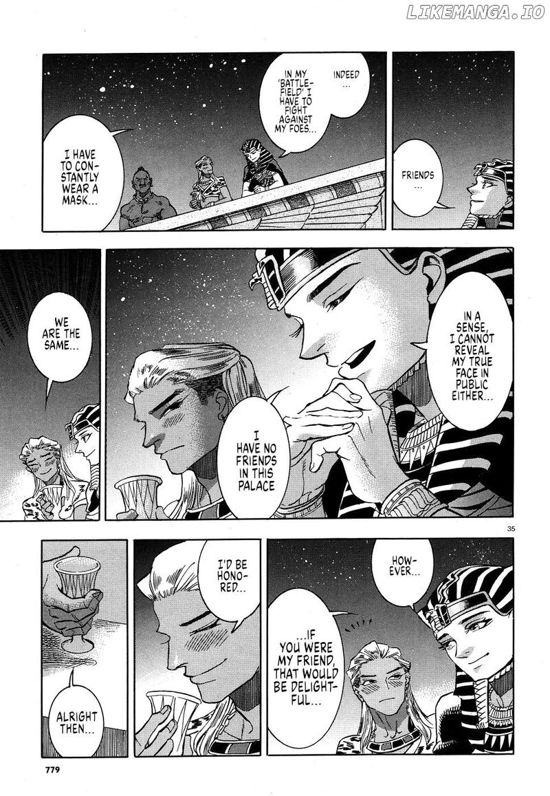 Aoi Horus No Hitomi Dansou No Joou No Monogatari Chapter 25 Page 34