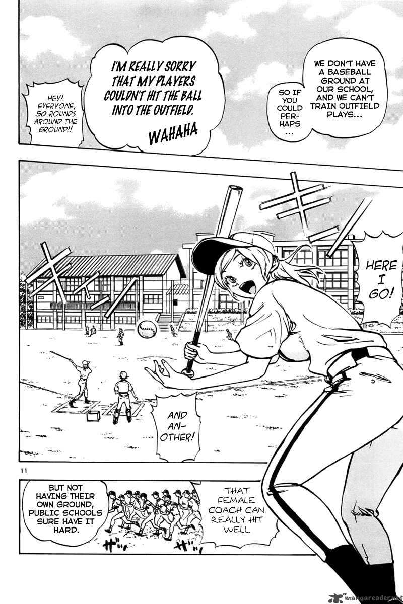 Aoizaka High School Baseball Club Chapter 3 Page 11