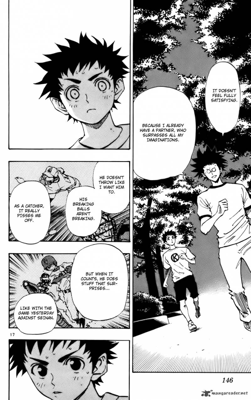 Aoizaka High School Baseball Club Chapter 38 Page 17