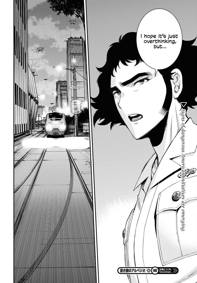 Aoki Hagane No Arpeggio Chapter 162 Page 28