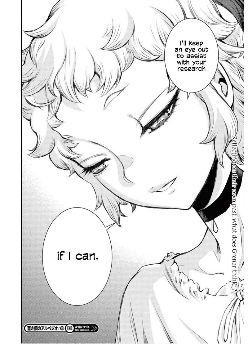 Aoki Hagane No Arpeggio Chapter 163 Page 27