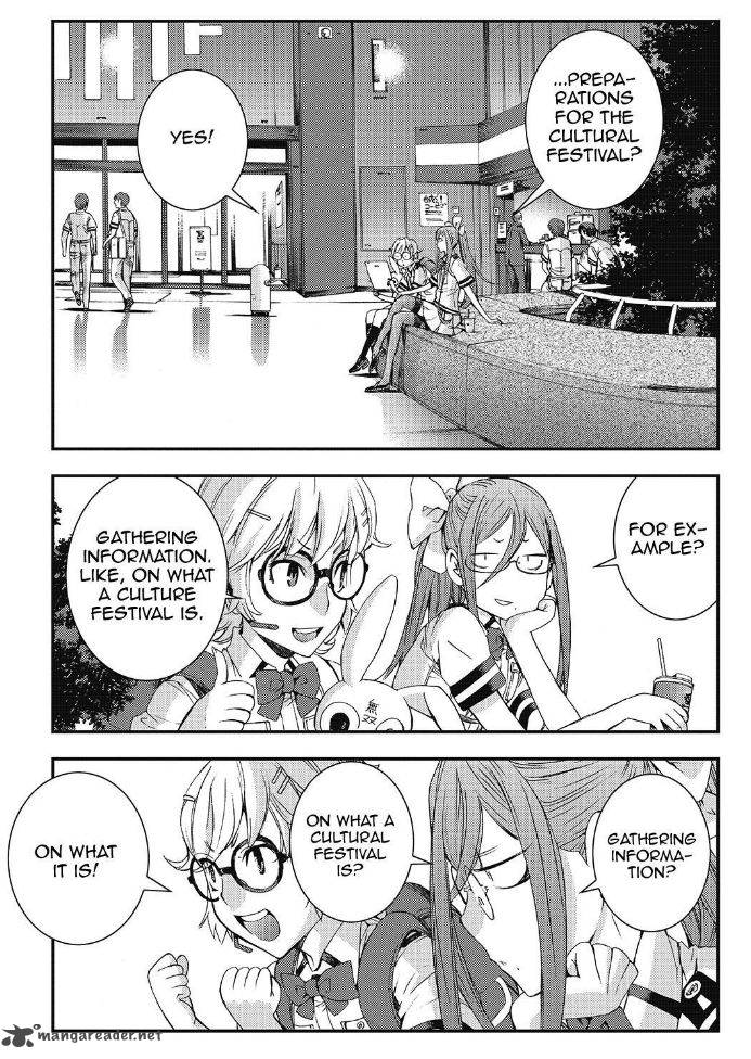 Aoki Hagane No Arpeggio Chapter 91 Page 22