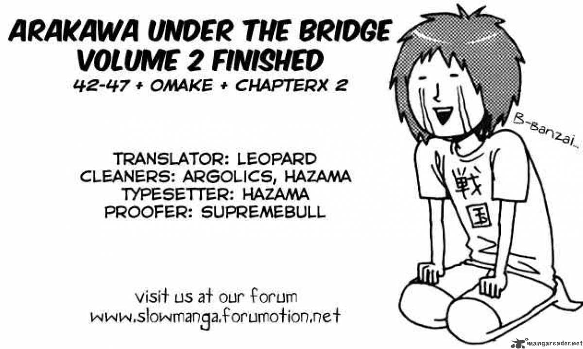 Arakawa Under The Bridge Chapter 42 Page 9