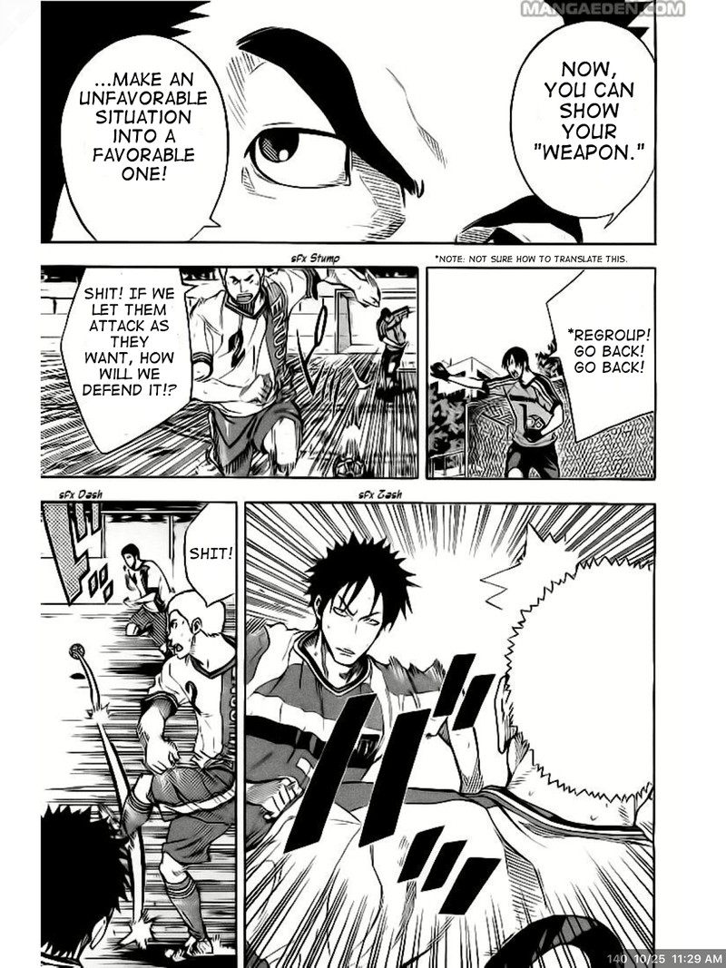 Area No Kishi Chapter 140 Page 10