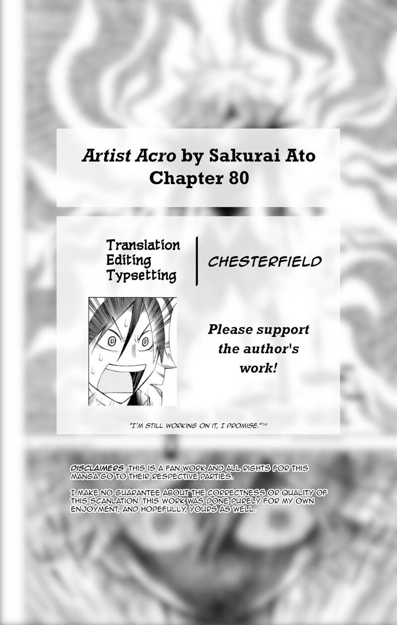 Artist Acro Chapter 80 Page 3