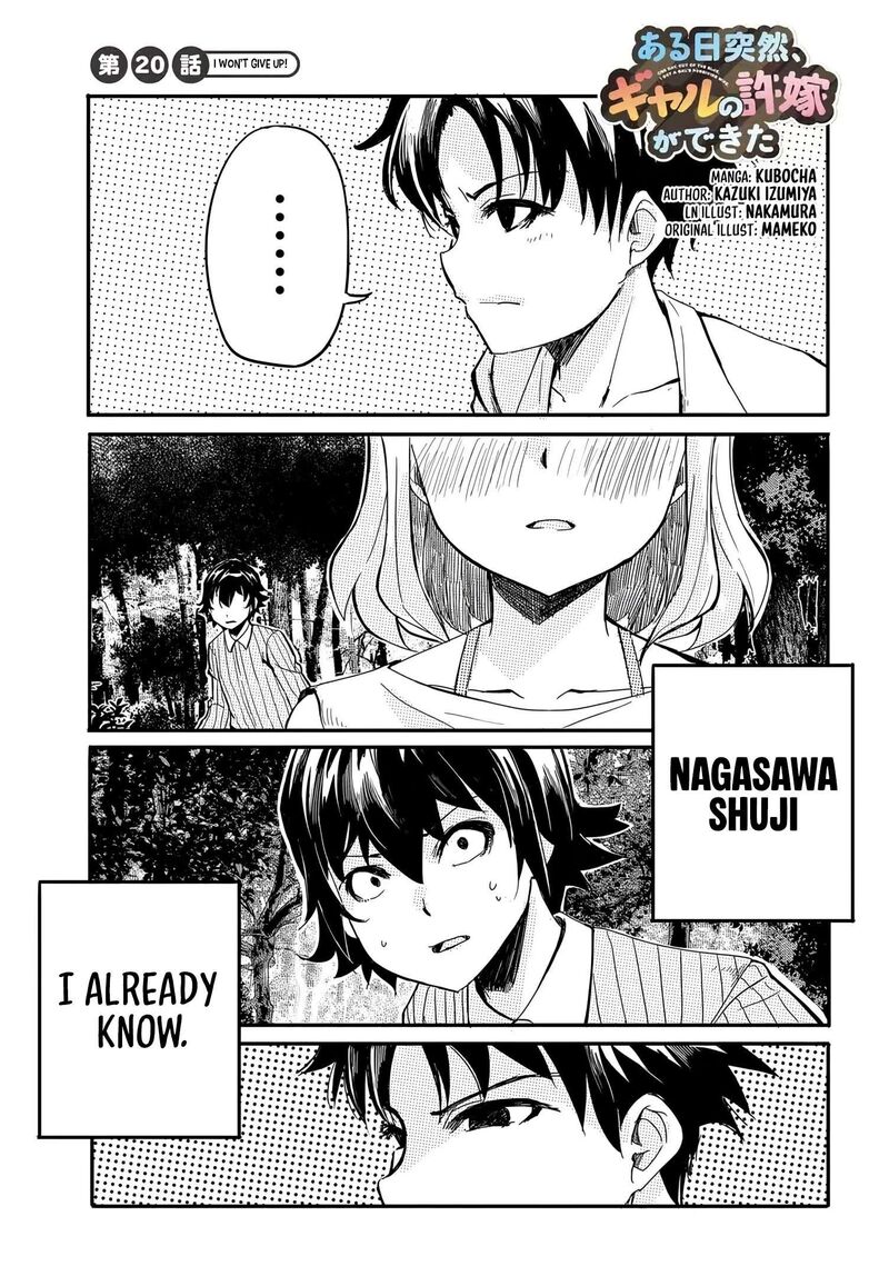 Aru Hi Totsuzen Gal No IInazuke Ga Dekita Chapter 20 Page 2
