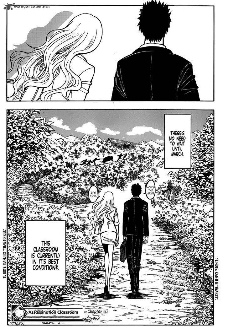 Assassination Classroom Chapter 110 Page 19