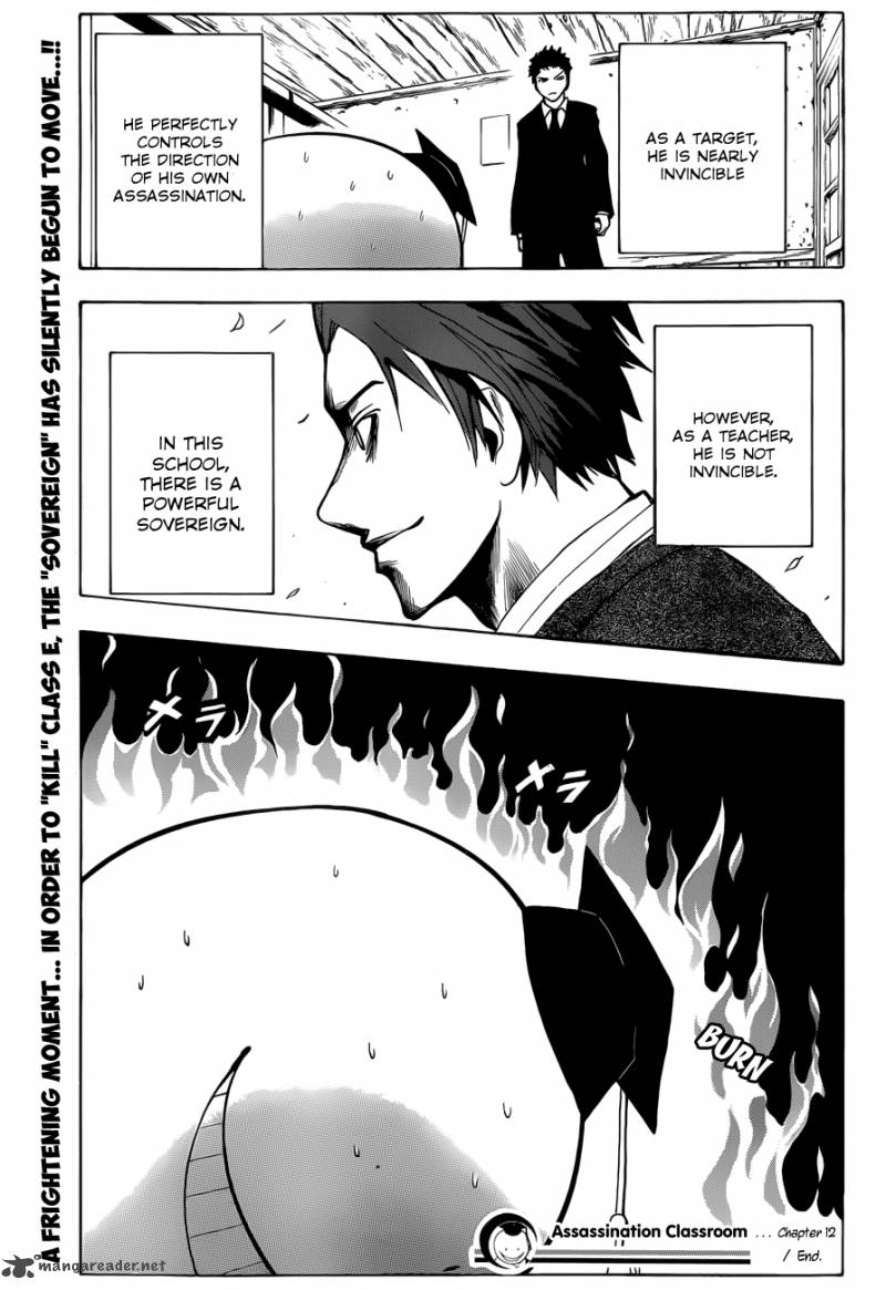 Assassination Classroom Chapter 12 Page 20