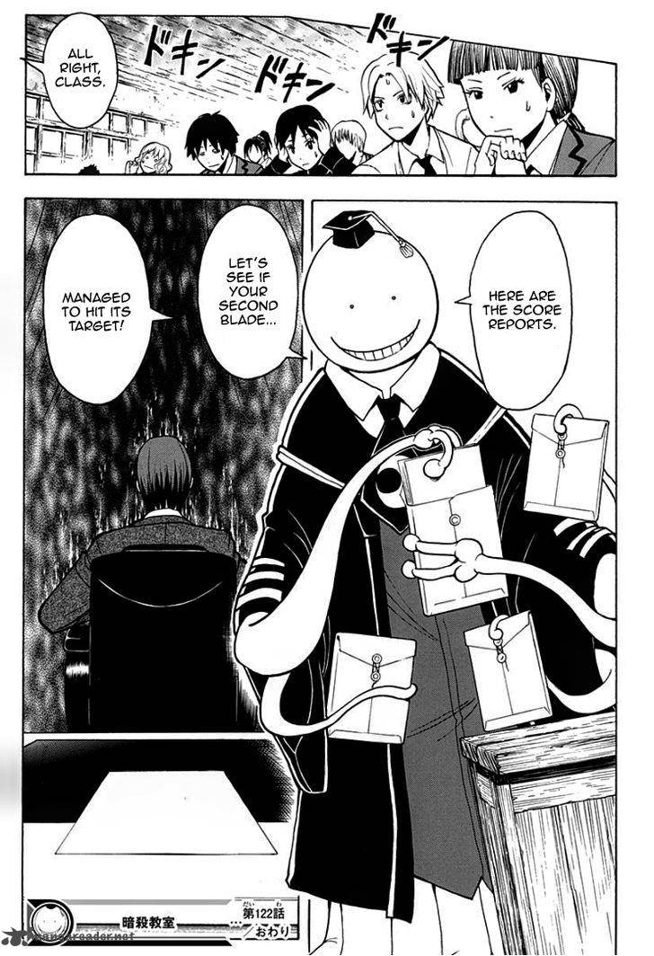 Assassination Classroom Chapter 122 Page 20