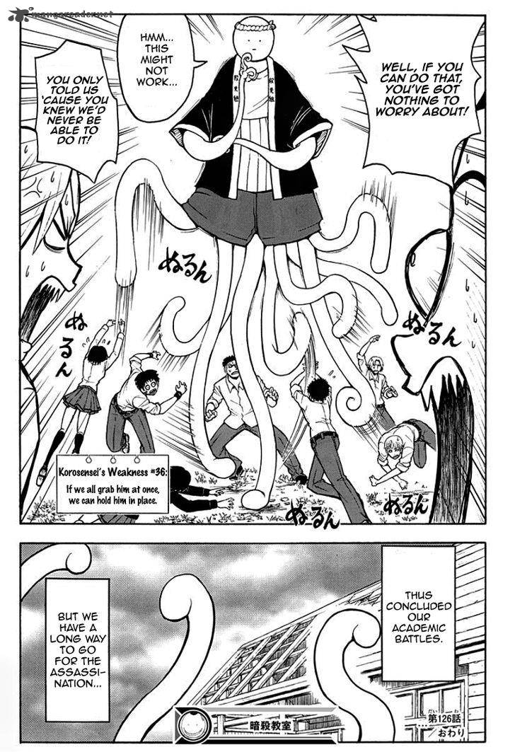 Assassination Classroom Chapter 126 Page 19
