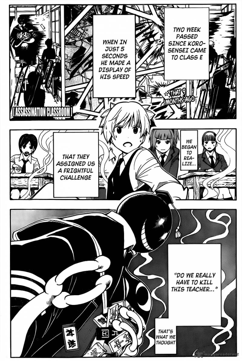 Assassination Classroom Chapter 141 Page 1