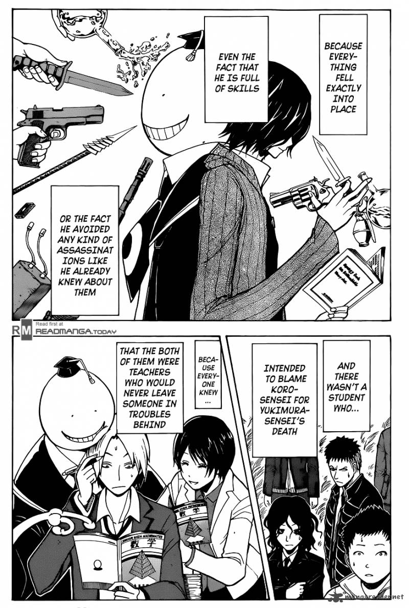 Assassination Classroom Chapter 141 Page 4