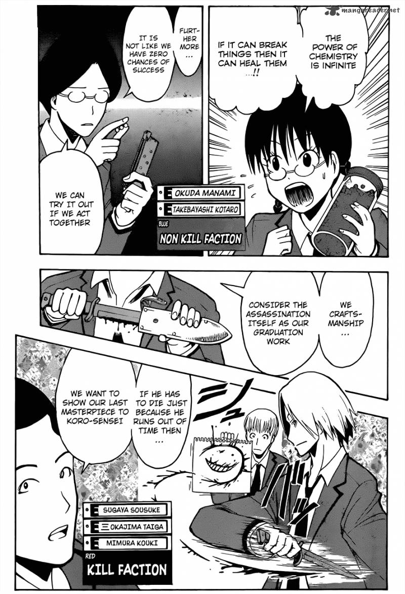 Assassination Classroom Chapter 144 Page 3