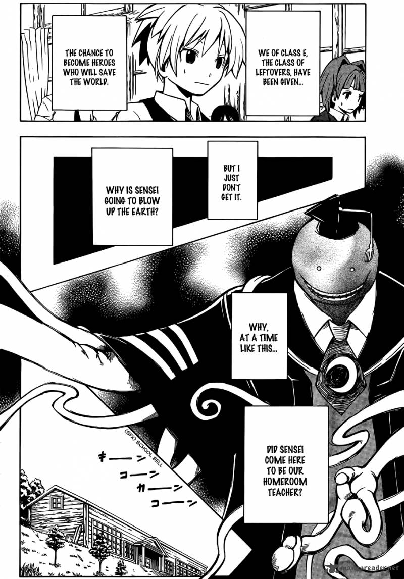 Assassination Classroom Chapter 2 Page 11