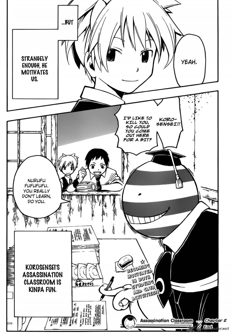 Assassination Classroom Chapter 2 Page 24
