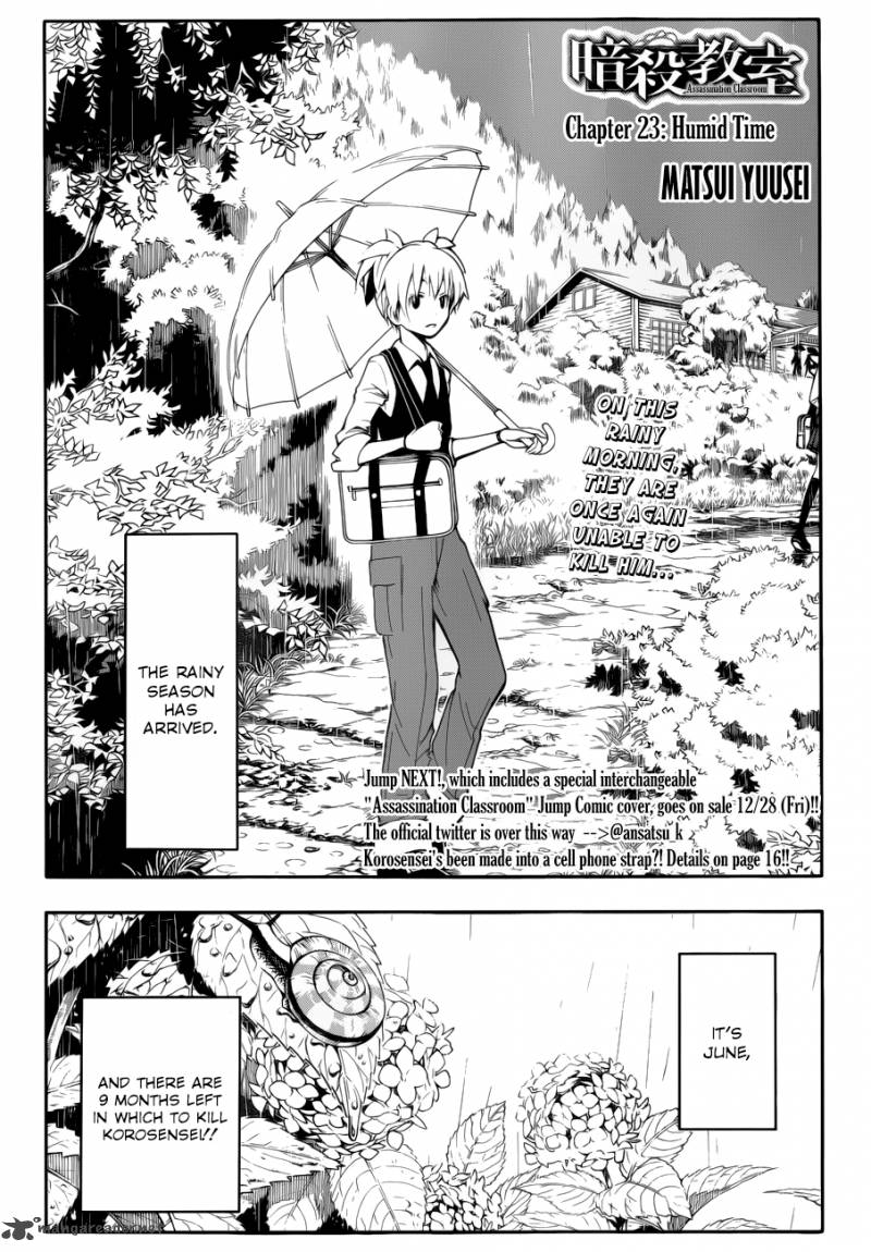 Assassination Classroom Chapter 23 Page 2
