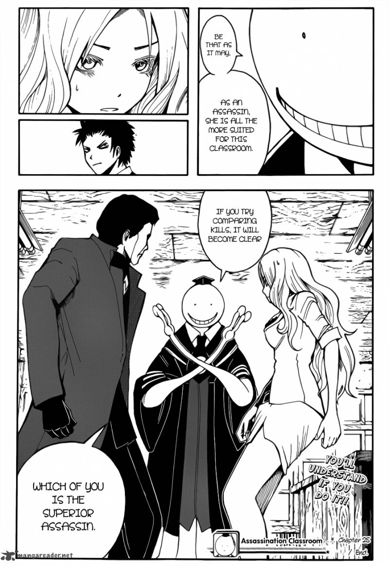 Assassination Classroom Chapter 25 Page 20