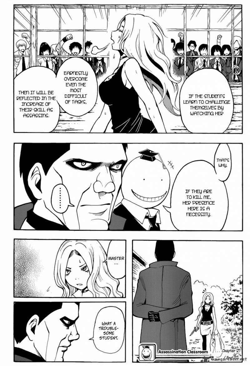 Assassination Classroom Chapter 27 Page 19