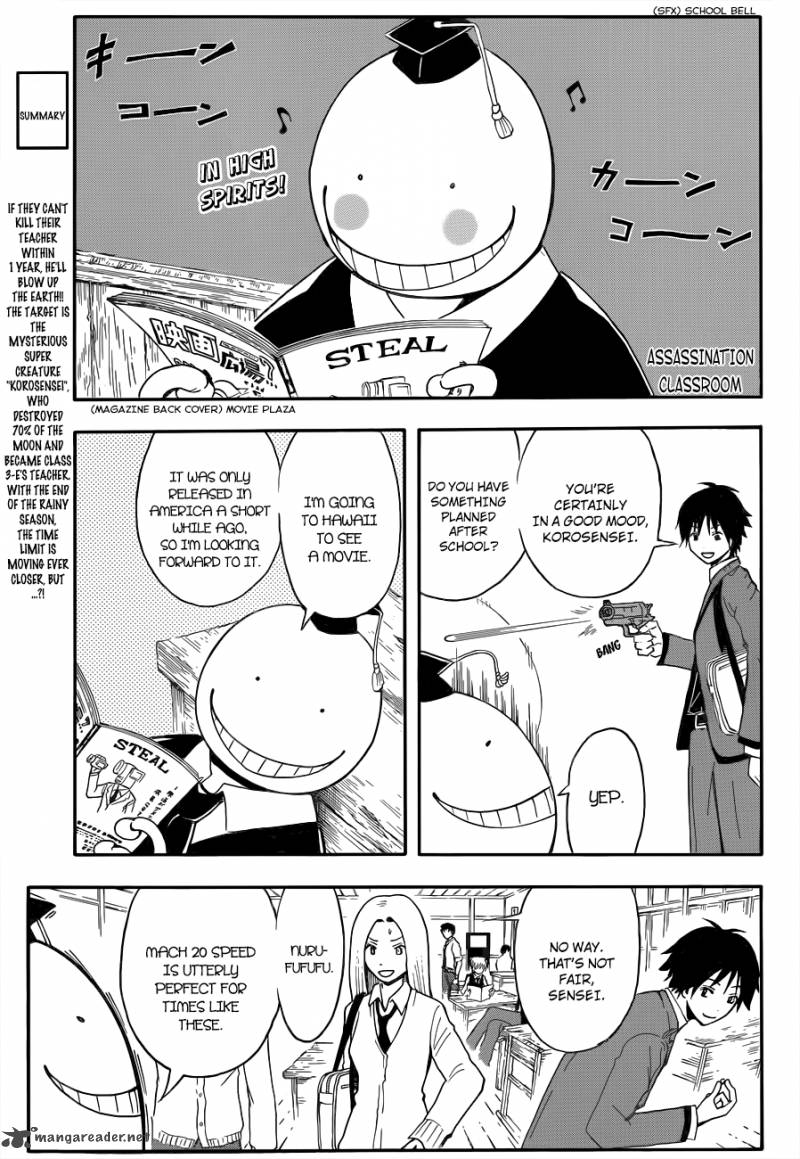 Assassination Classroom Chapter 28 Page 2