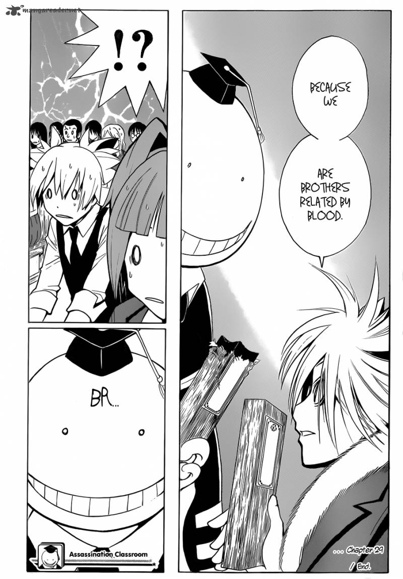Assassination Classroom Chapter 29 Page 19