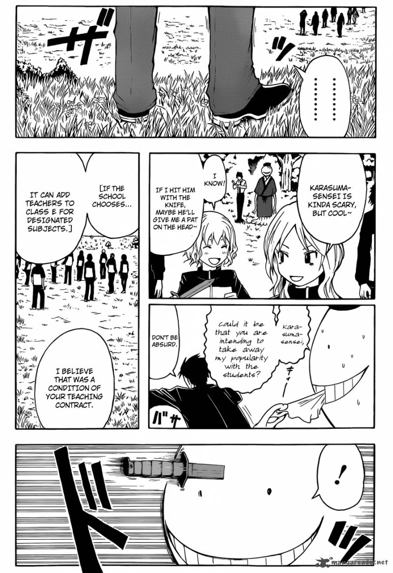 Assassination Classroom Chapter 4 Page 11