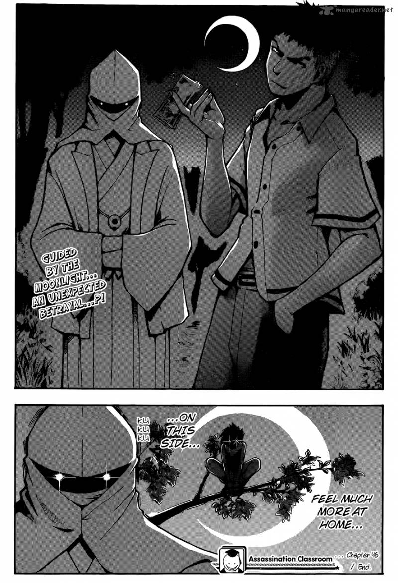 Assassination Classroom Chapter 46 Page 20
