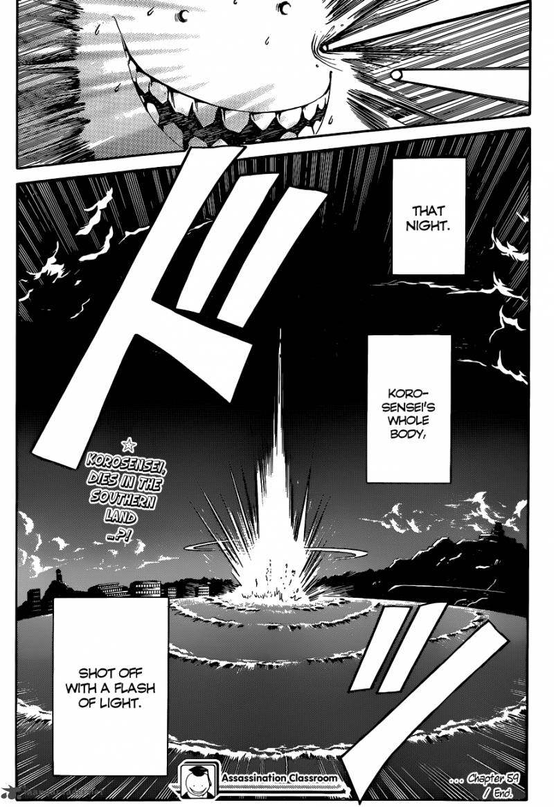 Assassination Classroom Chapter 59 Page 21