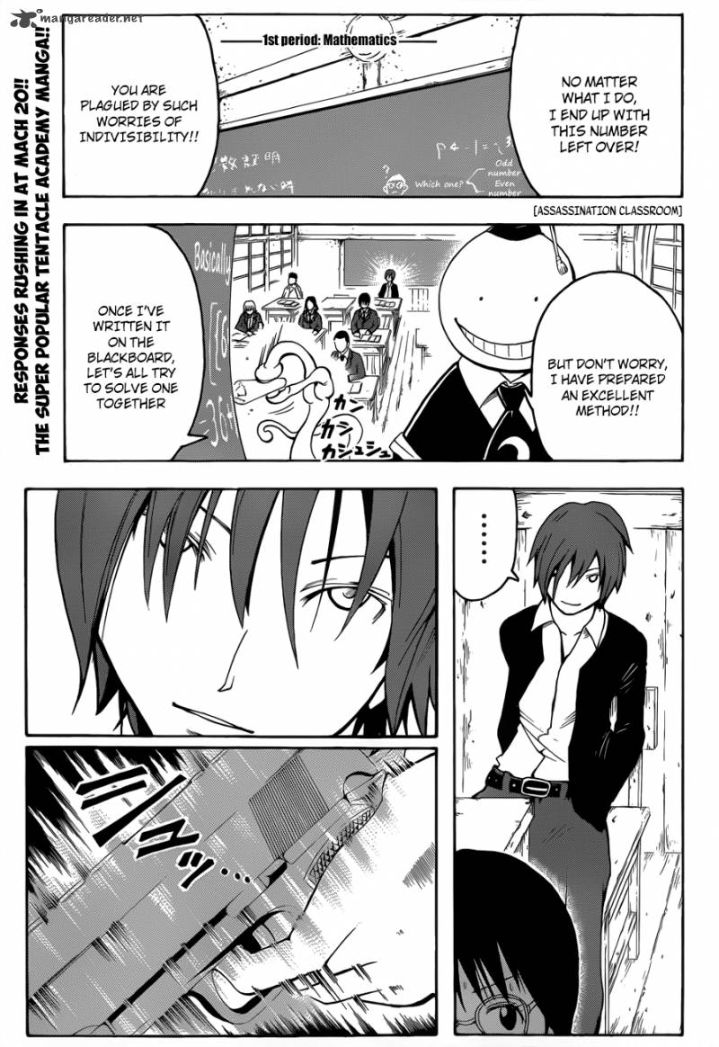 Assassination Classroom Chapter 6 Page 2