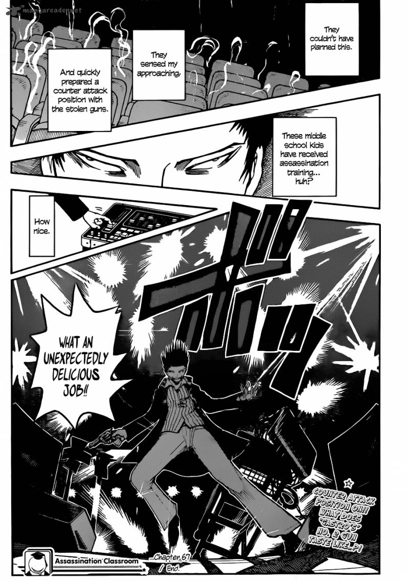 Assassination Classroom Chapter 67 Page 20