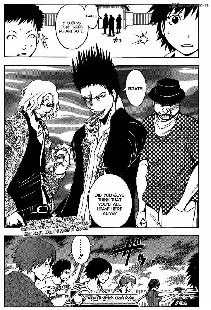 Assassination Classroom Chapter 72 Page 19