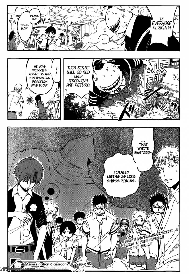 Assassination Classroom Chapter 85 Page 20