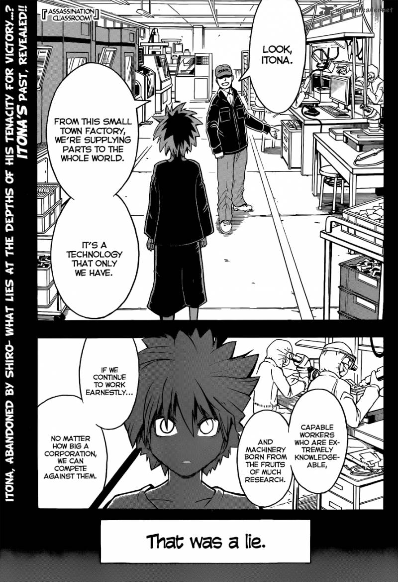 Assassination Classroom Chapter 87 Page 3